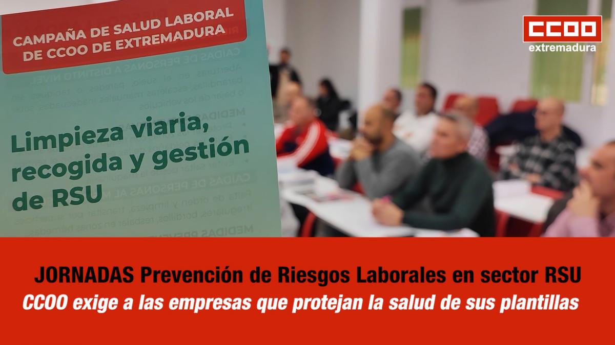 CCOO exige que se acabe con el incumplimiento de la ley de prevención ...