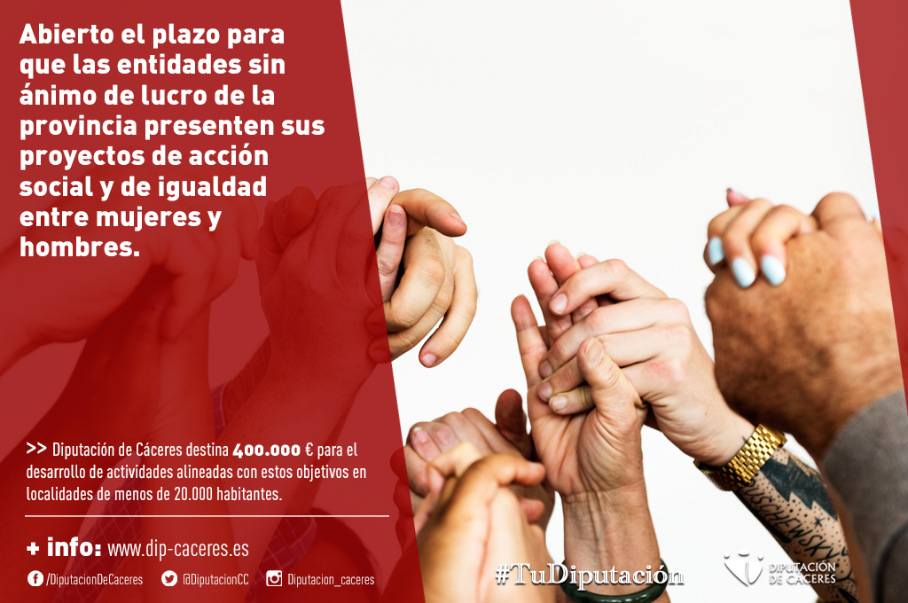 Abierto el plazo para que las entidades sin ánimo de lucro de la ...