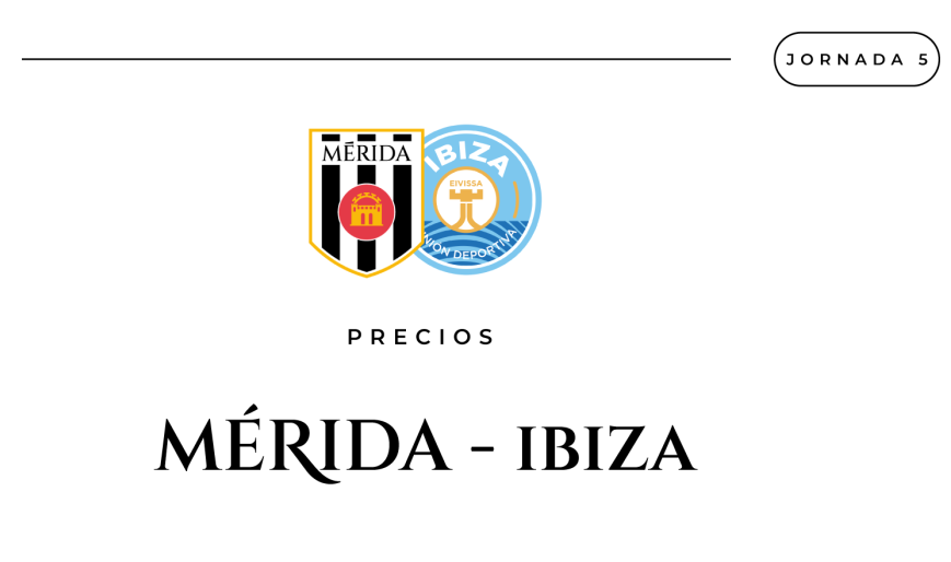 Merida Alabama Información del encuentro Mérida frente a Ibiza adelantado al sábado