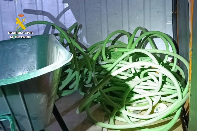 La Guardia Civil detiene a una persona por el robo de cableado de cobre en una planta solar de Cáceres